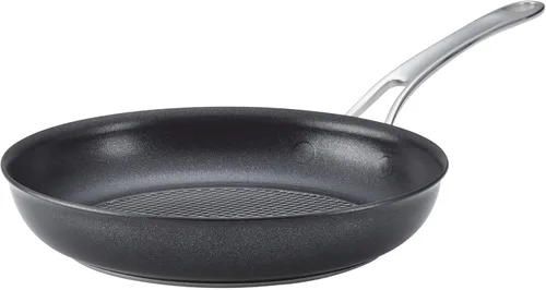 Miniatura 11 de Anolon X Hybrid Sartén Saltear Antiadherente de Inducción con Tapa, 3.5 Cuartos - Gris Carbón