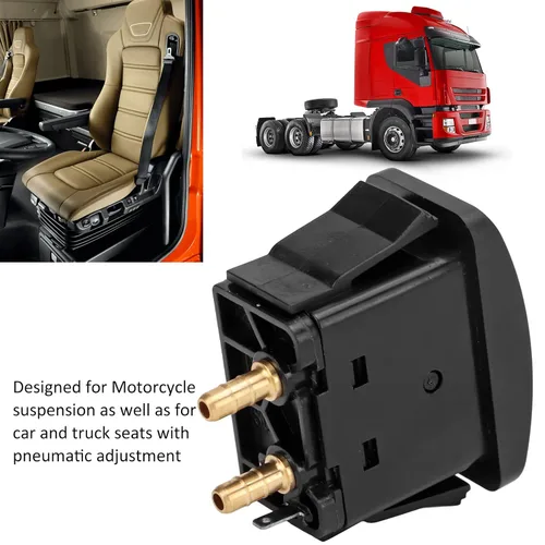 Miniatura 3 de Interruptor de activación con resorte de aire, kit de suspensión neumática ABS ON Off ON ON Lift Universal para asiento de suspensión neumática
