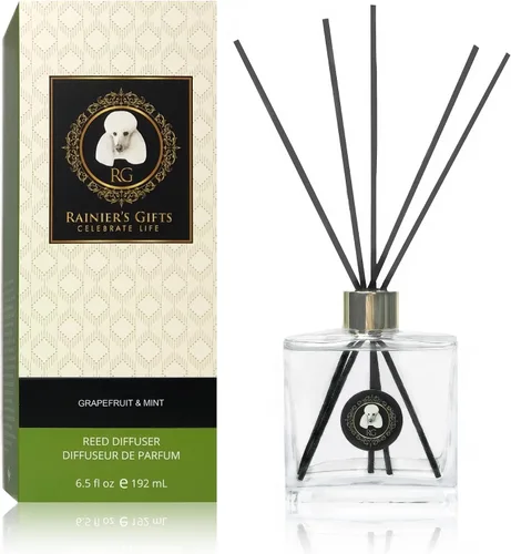 Miniatura 18 de Rainier's Gifts Juego de difusor de varillas (French Country Rose Garden) – Varillas difusoras de aceite perfumado – Ambientador de aromaterapia