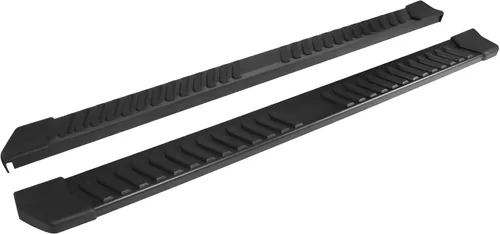 Miniatura 2 de IKON MOTORSPORTS, Estribos compatibles con Ford F150 2015-2026 y 2022-2025 F150 Lightning SuperCrew Cab, barra lateral de acero negro estilo V Nerf