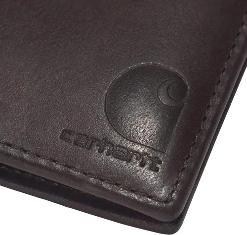Miniatura 11 de Carhartt Carteras duraderas de cuero marrón aceitado, para hombre, disponibles en varios estilos