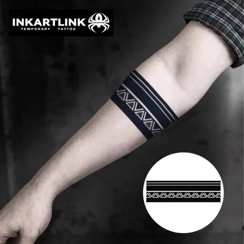 Miniatura 4 de INKARTLINK Tatuajes temporales semipermanentes, tatuajes de brazo realistas, impermeables y no reflectantes, embalaje exquisito, diseño único