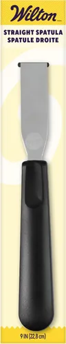 Miniatura 7 de Wilton Espátula de glaseado recta, herramienta de decoración de pasteles de acero inoxidable con mango ergonómico