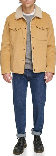 Miniatura 2 de Levi's Men's Corduroy Sherpa Lined Trucker Jacket (Regular & Big & Tall Sizes)