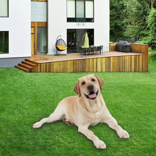 Miniatura 9 de ZGR HOME&GARDEN césped artificial de primera calidad, césped realista, césped sintético, césped grueso para mascotas, para interiores y exteriores