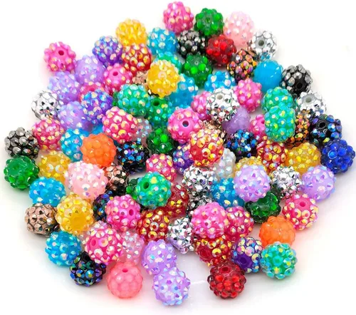 Miniatura 17 de Cuentas de diamantes de imitación de colores de 0.78 pulgadas, 0.63 pulgadas, 0.55 pulgadas, 0.394 pulgadas, 0.394 pulgadas, 0.394 pulgadas, 0.394