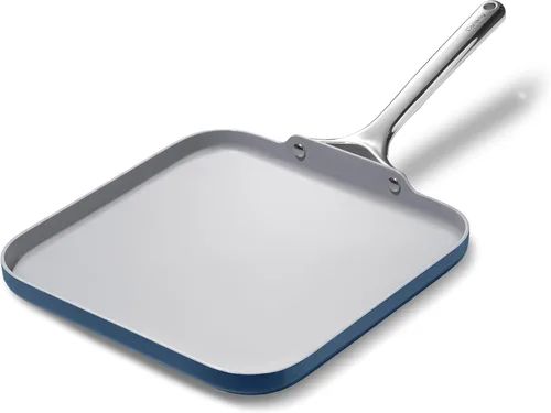 Miniatura 11 de Caraway Sartén Parrilla Cuadrada - Sartén Cuadrada de 11" - Revestimiento Cerámico Antiadherente - No Tóxico, Libre de PTFE y PFOA - Apto para Horno