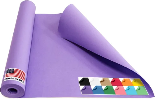 Miniatura 17 de Papel kraft negro de 18 x 1200 pulgadas (100 pies), 45 libras de grosor, reciclable hecho en Estados Unidos, 16 rollos