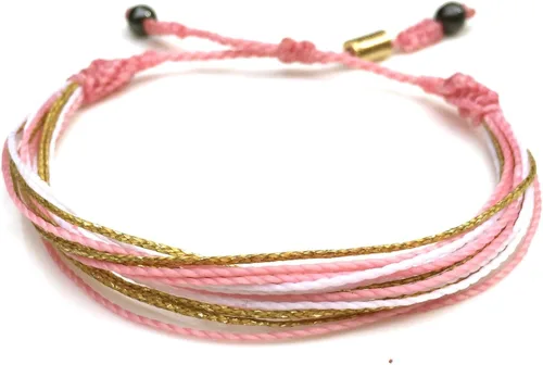 Rumi Sumaq Pulsera de concientización para hombres, mujeres y niños – Pulsera de apoyo tejida ajustable anudada a mano – Pulsera de conciencia sutil