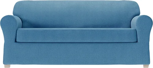 Miniatura 32 de Zenna Home Simply Fit - Funda elástica para sofá (1 pieza), color moca