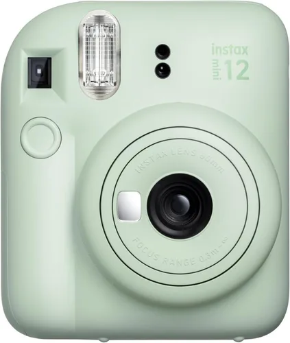 Miniatura 3 de Fujifilm Instax Mini 12 - Cámara instantánea menta con paquete de película Fujifilm Instax Mini (20 hojas) + estuche protector + álbum de fotos +