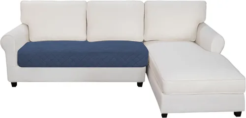 Miniatura 55 de Easy-Going - Fundas para sofá seccional en forma de "L" para perros, funda reversible para sofá, funda para chaise longue, protector de muebles