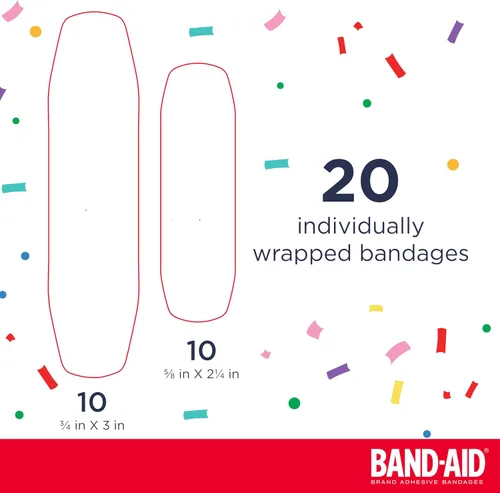 Miniatura 3 de Vendajes adhesivos estériles de la marca Band-Aid envueltos individualmente para niños con personajes de Nickelodeon Paw Patrol, primeros auxilios
