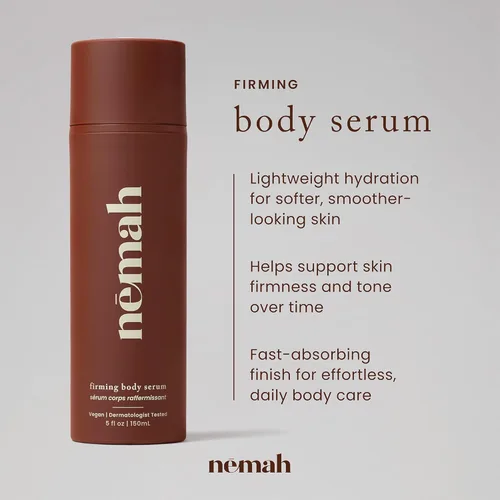 Miniatura 3 de Nemah Loción corporal reafirmante, loción reafirmante y tensora de la piel, crema corporal sin grasa, ligera de absorción rápida, extracto de avena
