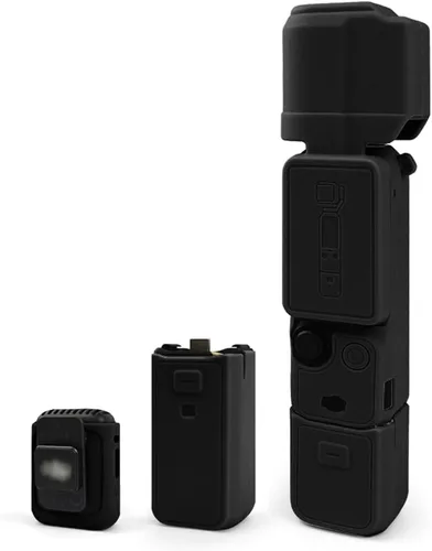 Miniatura 7 de HRH Pocket 3 - Funda de silicona para DJI Osmo Pocket 3, protector de lente, resistente a los arañazos, compatible con DJI OSMO Pocket 3 Creator