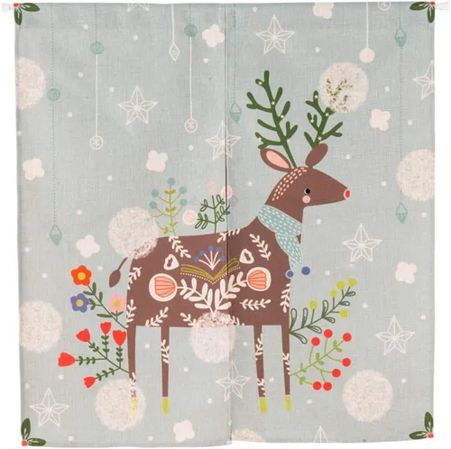 Miniatura 13 de Tapiz japonés Noren para puerta, moderno pájaro, hecho a mano, cortina de puerta, divisor de habitación para decoración del hogar, 33 x 35 pulgadas