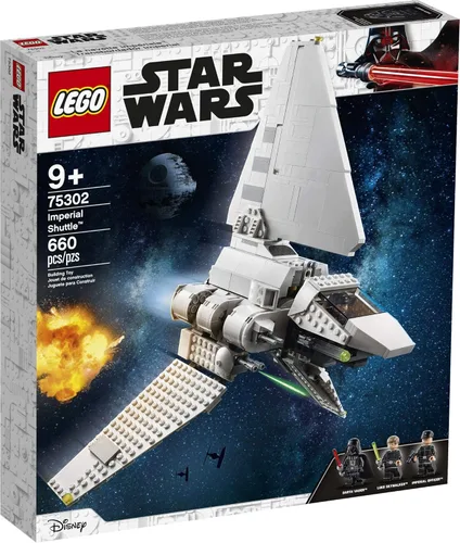 Miniatura 4 de LEGO Star Wars Imperial Shuttle 75302 Kit de construcción; impresionante juguete de construcción para niños con Luke Skywalker y Darth Vader; gran
