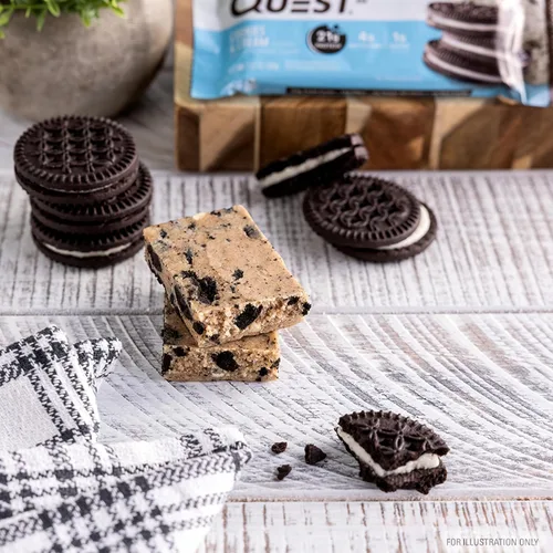 Miniatura 5 de Quest Nutrition Favorites Bundle, masa de galletas con chispas de chocolate y galletas y barras de proteína en crema