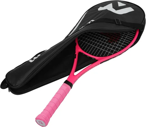 Miniatura 5 de BatZoom Tennis Racket for Beginners & Adults - Lightweight Graphite Racquet with Comfortable Grip Shock Reduction Technology Includes Carrying