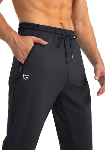 Miniatura 4 de G Gradual Men's Sweatpants with Zipper Pockets Tapered Joggers for Men Athletic Pants for Workout, Jogging, Running