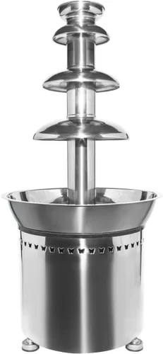 Miniatura 9 de ALDKitchen Máquina de fuente de chocolate de 4 niveles, capacidad de 6.6 lbs, acero inoxidable, termostato digital de 30 a 230.0 °F, 300 W, 110 V