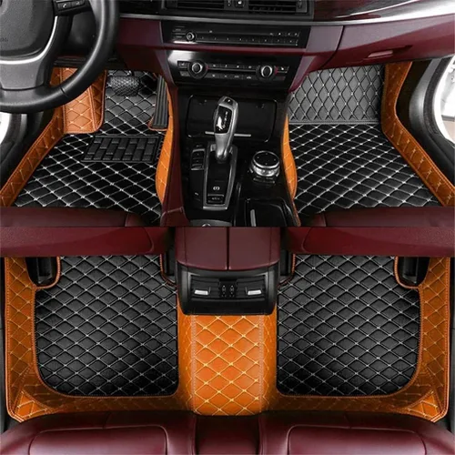 Miniatura 18 de Alfombrillas de coche personalizadas para todos los modelos A1A3A4A5A6A7A8Q3Q5Q7Q8S1S3S4S5S6S7S8SQ5 2000-2023 Año Alfombrillas de coche para todo