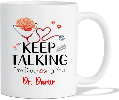 Miniatura 18 de Taza de café personalizada, regalo para graduación de psicólogo, My Degree in Psychology Makes Me Hight Qualified To Judge Everyther, taza de café