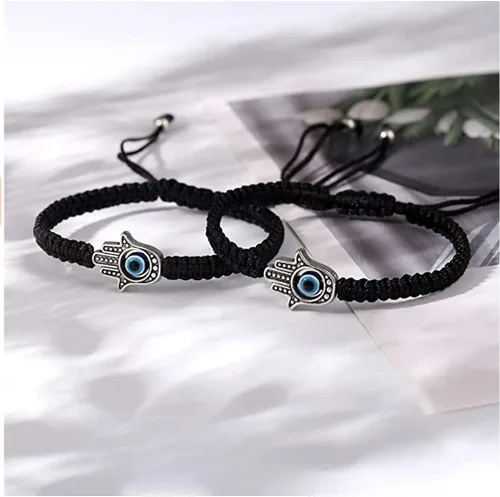 Miniatura 3 de Bracelet for Women with Hand charm lucky protection bracelet for Mother Daughter Friends Girl friends Baby bracelet gift set