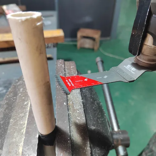 Miniatura 8 de S&F STEAD & FAST 6 cuchillas oscilantes extralargas para madera, dientes japoneses, bordes curvos, hojas de sierra oscilantes para madera, plástico