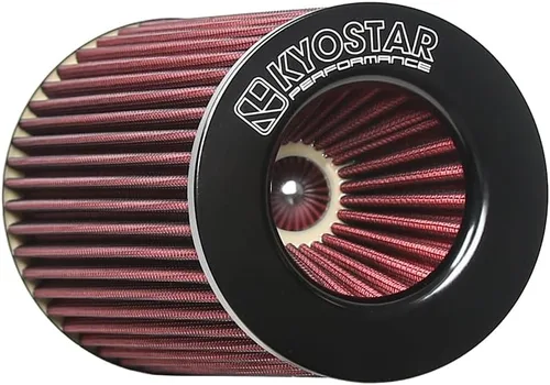 Miniatura 13 de KYOSTAR Filtro de aire universal de alto flujo de 3" (76 mm), entrada de aire frío de cono reutilizable, alto rendimiento, lavable, kit de aire seco