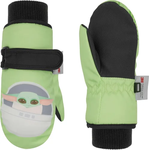 Disney Guantes de Mickey Mouse para niños de 2 a 4 años guantes impermeables para niños pequeños guantes de nieve de Mickey para niños guantes