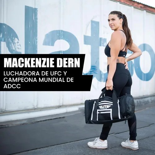 Miniatura 4 de Elite Sports Bolsa de lona para boxeo, gimnasio, MMA, BJJ, equipo de Jiu Jitsu, bolsa de boxeo atlética para gimnasio