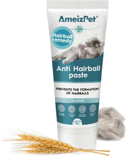 Miniatura 7 de AmeizPet Remedio para Bolas de Pelo para Gatos, Pasta de Malte Anti-Bolas de Pelo para el Pelo de Mascotas, Tratamiento para Gatos de Pelo Largo