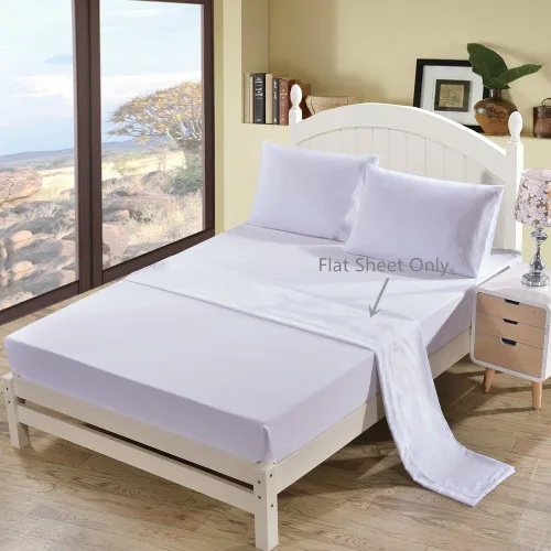 Miniatura 3 de Sábana encimera de tamaño matrimonial, 300 hilos, 100% algodón egipcio, sábana encimera ultrasuave de lujo que se vende por separado, color gris