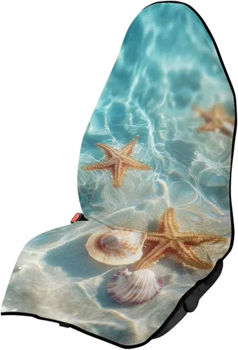 Miniatura 37 de Fundas de Asiento de Coche con Diseño de Sudadera de Girasol y Bandera Estadounidense para Coche, Camión, SUVs, Protector de Asiento Impermeable