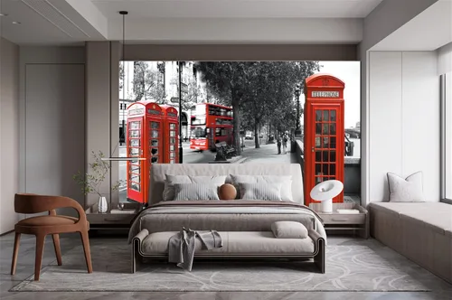 Miniatura 3 de FLFK Murales de pared 3D, autoadhesivos, autoadhesivos, removibles, para decoración moderna del hogar, 78.7 x 59 pulgadas