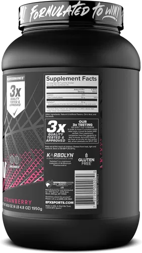 Miniatura 9 de EFX Sports Karbolyn Fuel Polvo de Carbohidratos de Absorción Rápida Carga de Carbohidratos, Energía Sostenida, Recuperación Rápida Sin