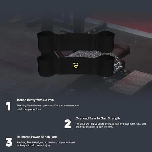 Miniatura 5 de Prensa de banco de fitness Slingshot Blaster Cinturones de levantamiento de pesas Sling Elevadores de fuerza Prensa Entrenamiento Pesos Pesos