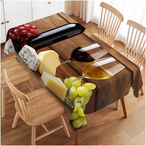 Miniatura 13 de Swono - Mantel de mesa con pájaros, ramas de sauce y gorriones, mantel decorativo oblongo para cocina, comedor, banquete de fiesta y mantel