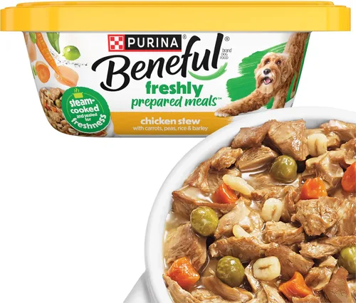 Miniatura 26 de Comidas preparadas Purina Beneful, comida para perro, paquete surtido, 10 onzas Tubo, paquete de 8