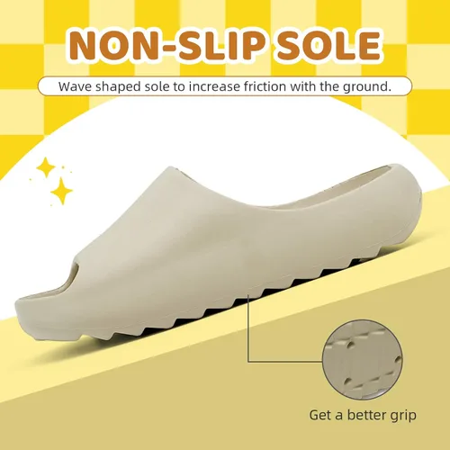 Miniatura 34 de Sandalias acolchadas para mujeres, hombres y niños, cómodas, antideslizantes, suaves, impermeables, para baño, ducha, sandalias acolchadas de suela