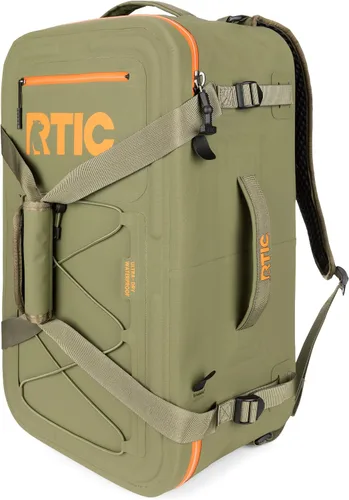 Miniatura 8 de RTIC Paquete de lona ultra seco, mochila impermeable para exteriores, bolsas flotantes para senderismo, viajes, camping, canotaje, mochileros, 60