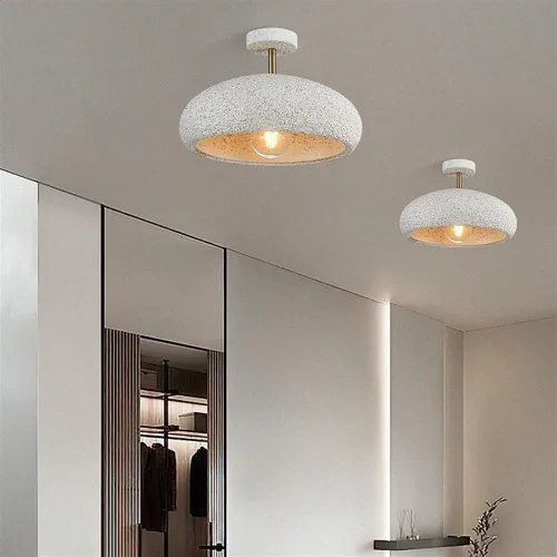 Miniatura 4 de Lámpara de techo retro hecha a mano, decoración de interiores, lámpara de techo moderna para sala de estar, comedor, dormitorio, lámpara colgante