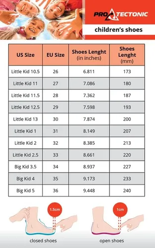 Miniatura 7 de Closed Toe Sandals for Boys and Girls for Active Play and Activities Adjustable Hook and Loop Straps, Breathable Mesh Upper, Comfortable and Thick