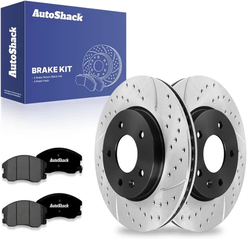 Miniatura 8 de AutoShack Rotores de freno delanteros de cerámica Reemplazo para Suzuki XL-7 2007-2009 Chevrolet Equinox 2012-2015 Captiva Sport 2008-2010 Saturn