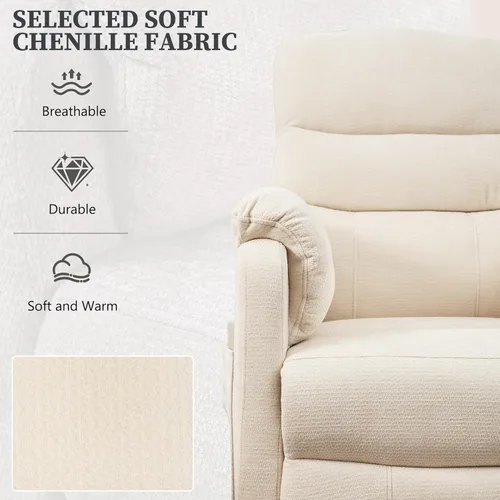 Miniatura 5 de Holaki Silla reclinable eléctrica, silla reclinable eléctrica de chenilla, sillas de sala de estar, silla de lectura, asiento de cine en casa