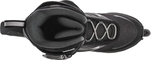 Miniatura 4 de Rollerblade Zetrablade - Patines en línea para hombres adultos, color negro y plateado Negro/Plateado