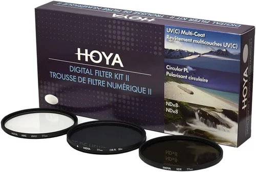 Miniatura 7 de Hoya Kit de filtros digitales II ø43 mm (UV/C-PL/ND8)