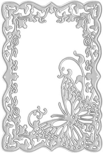 Troqueles de corte de metal, decoración de fondo de mariposa, plantillas en relieve para álbumes de recortes, álbum de fotos, decoración de tarjetas