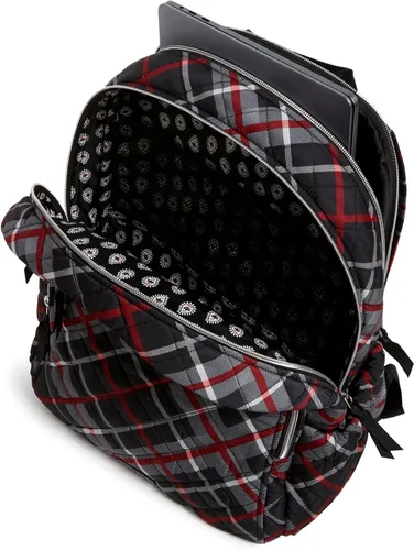 Miniatura 2 de Vera Bradley Mochila Campus de sarga de rendimiento para mujer, a cuadros, talla única